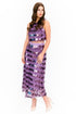 Jasmini Midi Skirt - Liliac Fringe